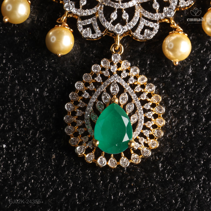 Short Necklace Premium Cz