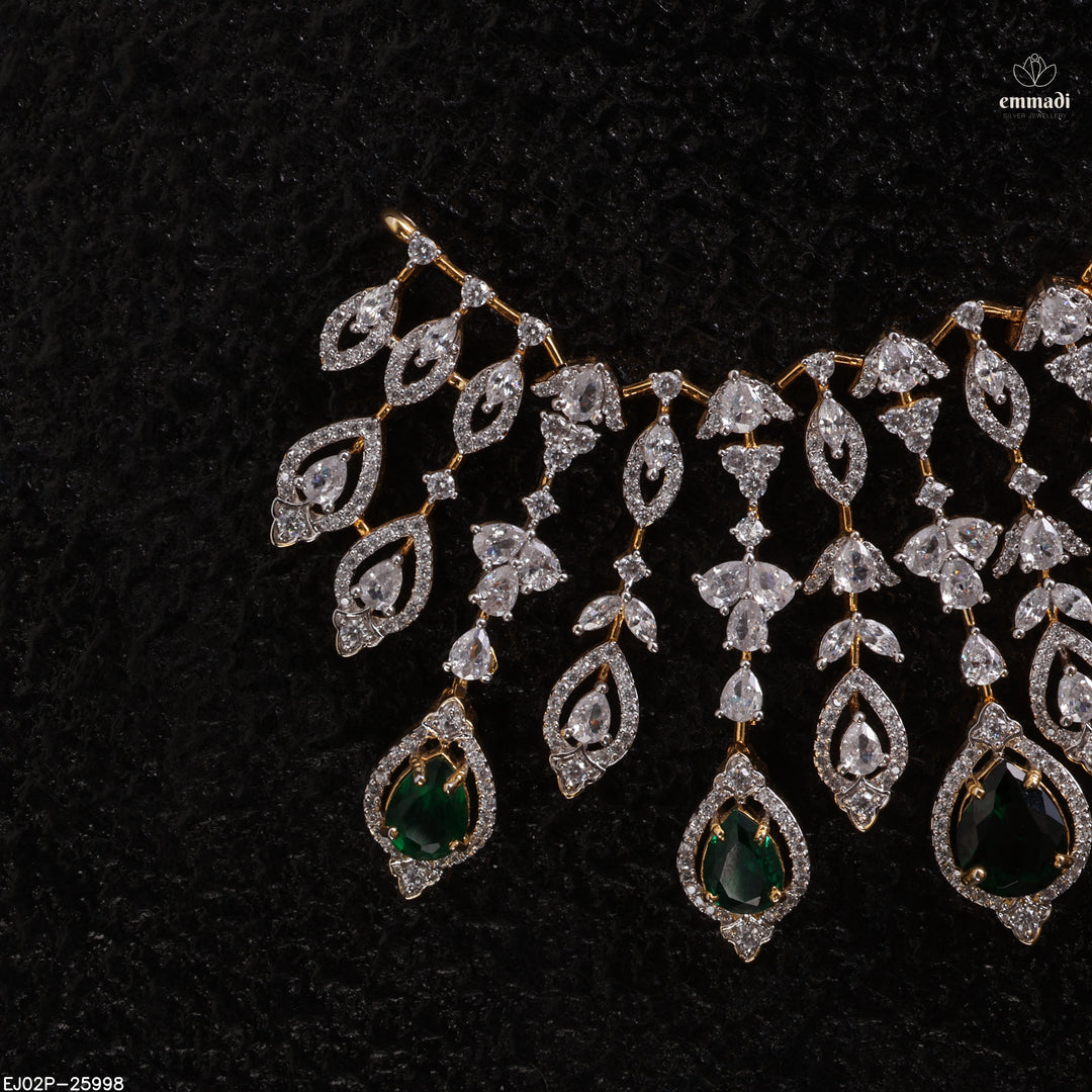 Short Necklace Premium Cz