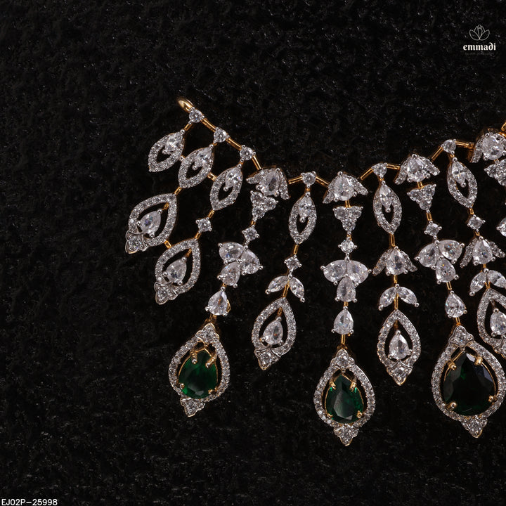 Short Necklace Premium Cz