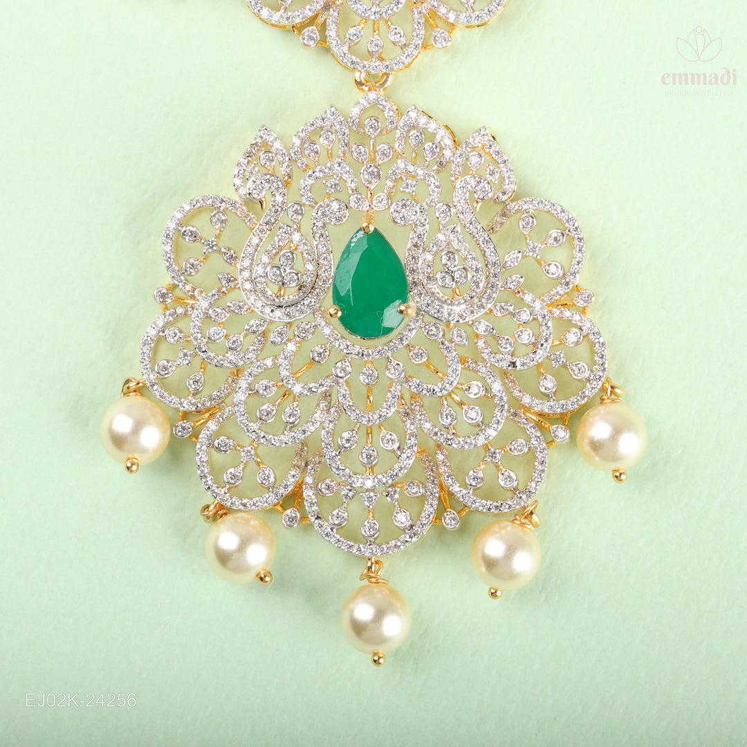 Long Necklace Premium Cz