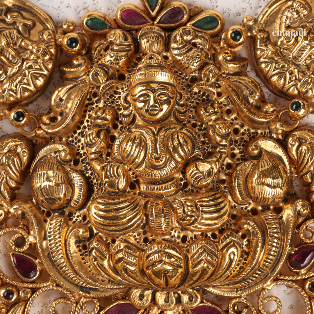 Long Necklace Kundan Nakshi