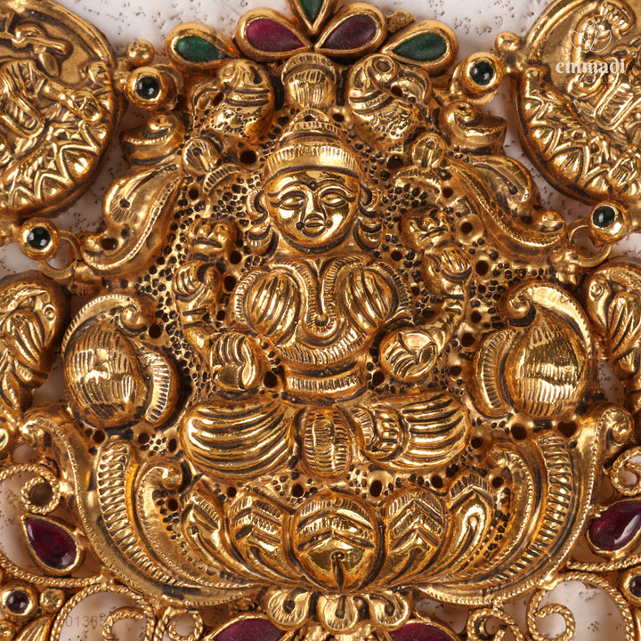 Long Necklace Kundan Nakshi