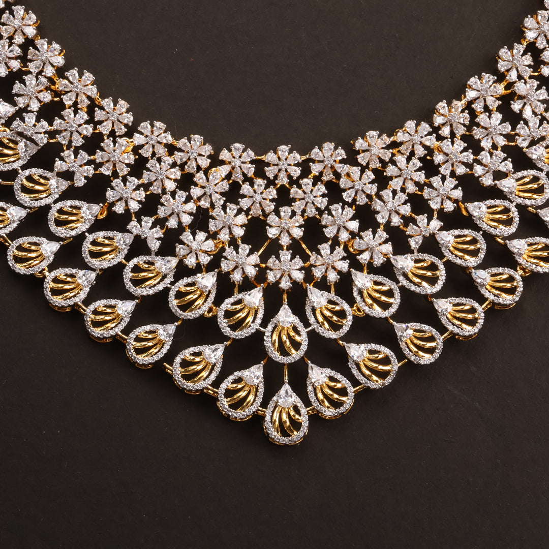 Short Necklace Premium Cz