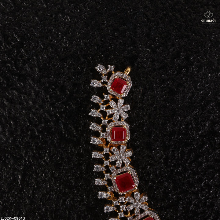 Short Necklace Premium Cz