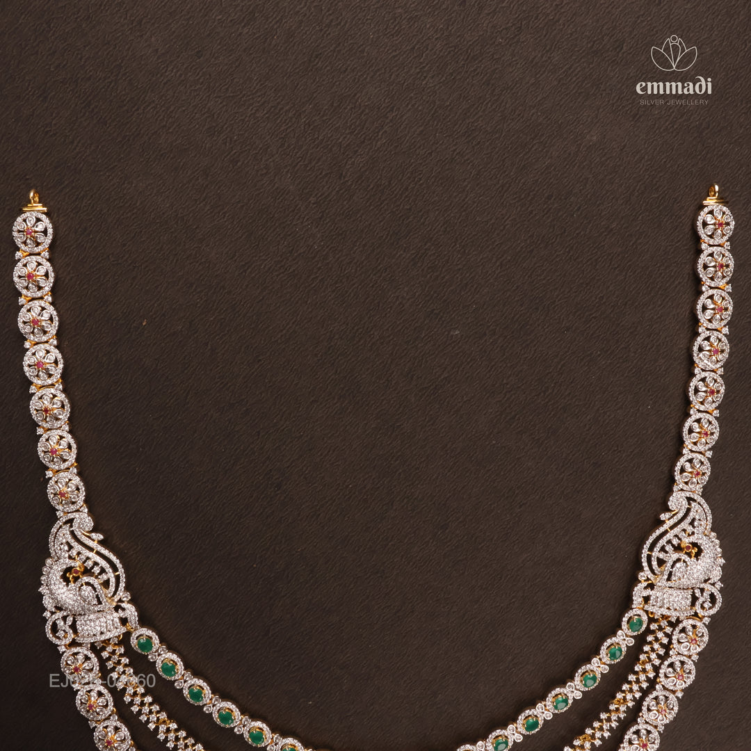 Long Necklace Premium Cz