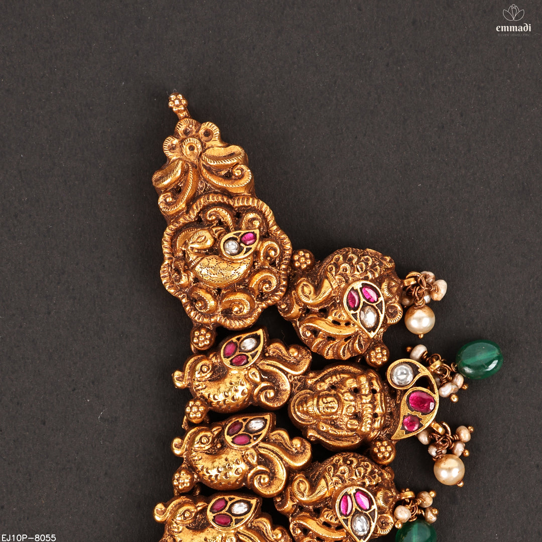 Short Necklace Kundan Nakshi