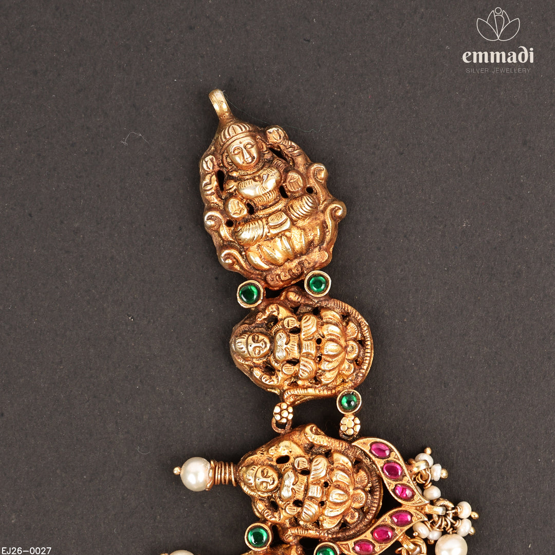 Short Necklace Kundan Nakshi