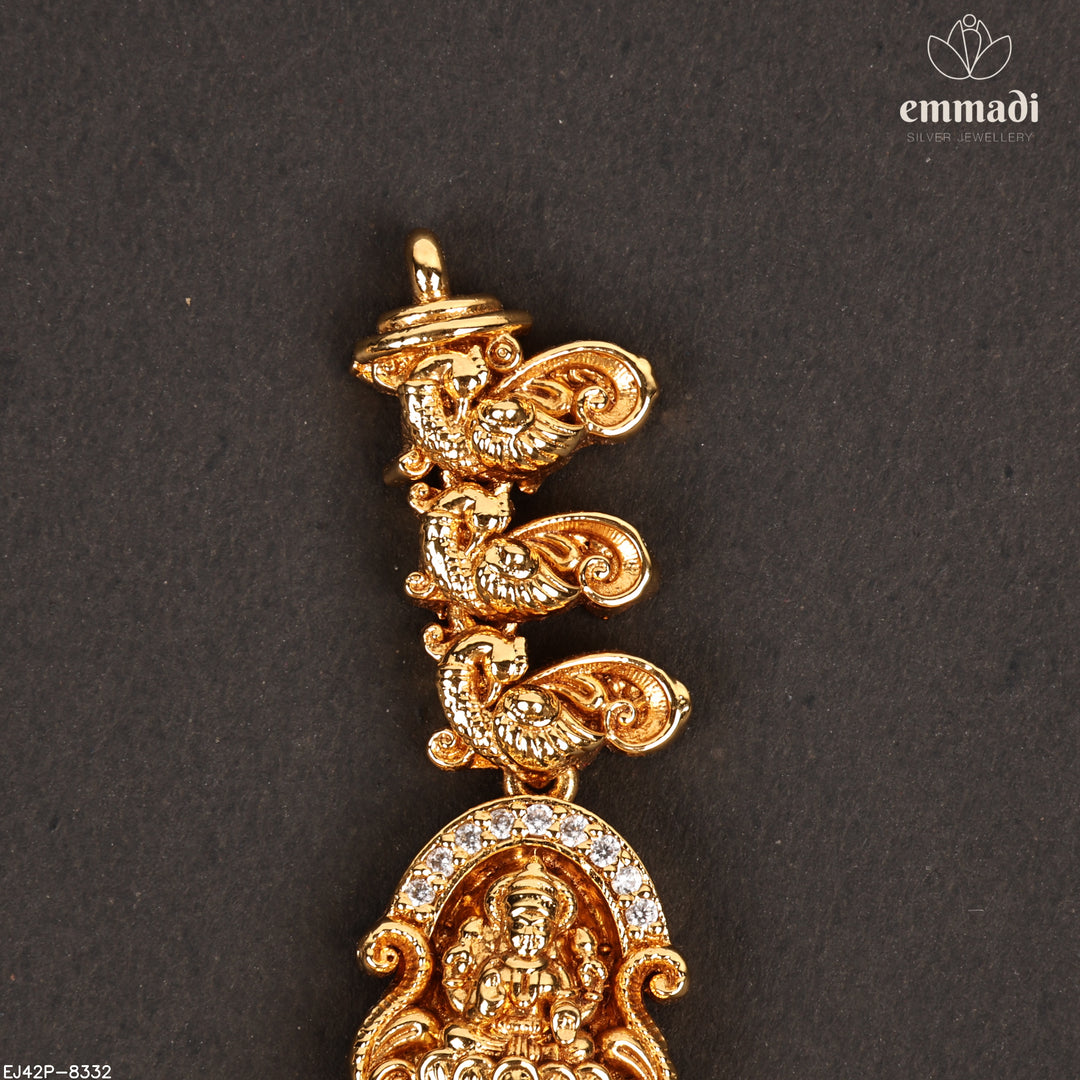 Short Necklace Premium Nakshi