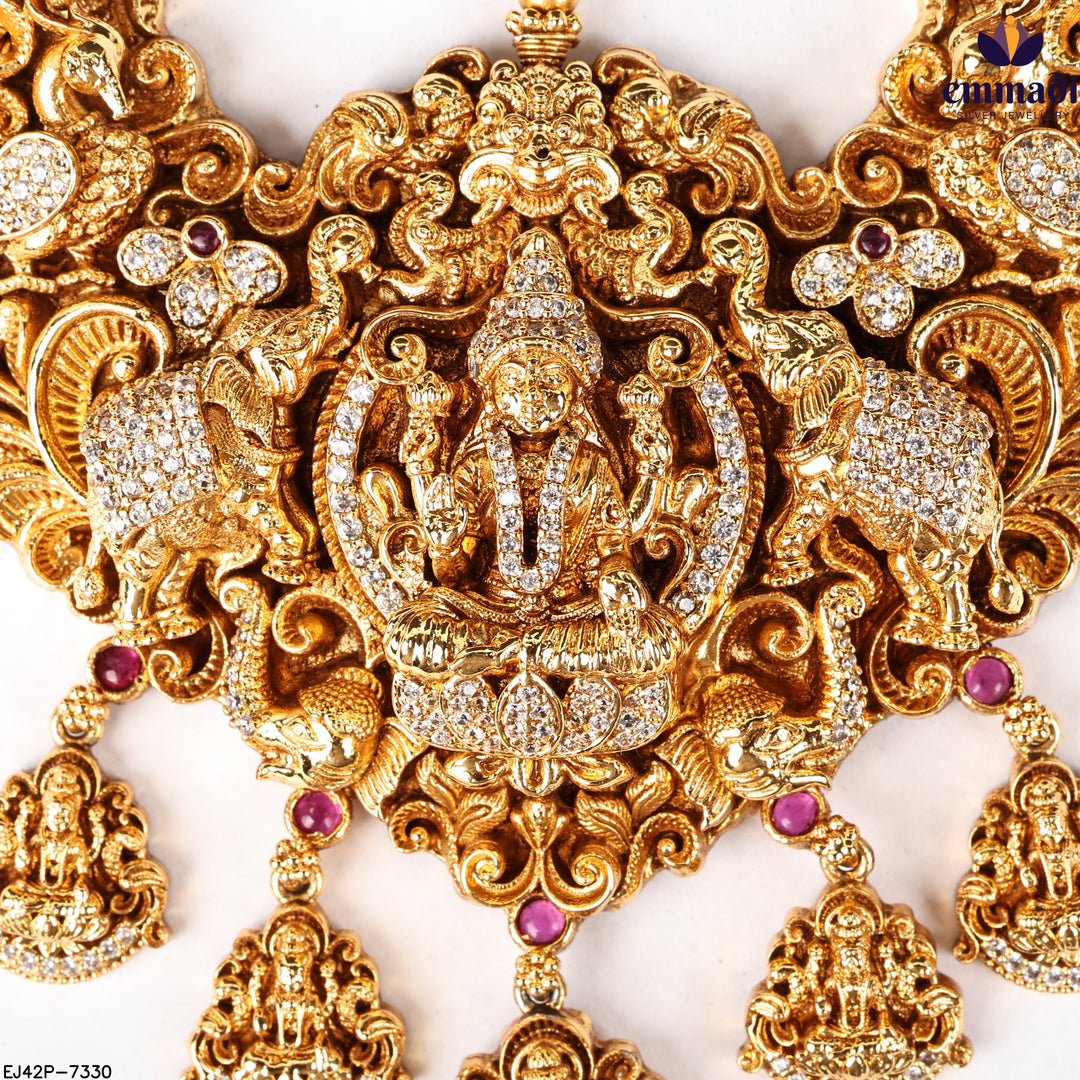 Long Necklace Premium Nakshi