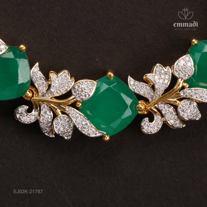 Short Necklace Premium Cz