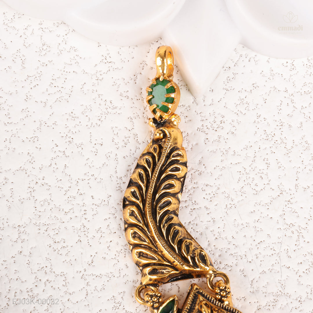Short Necklace Kundan Nakshi