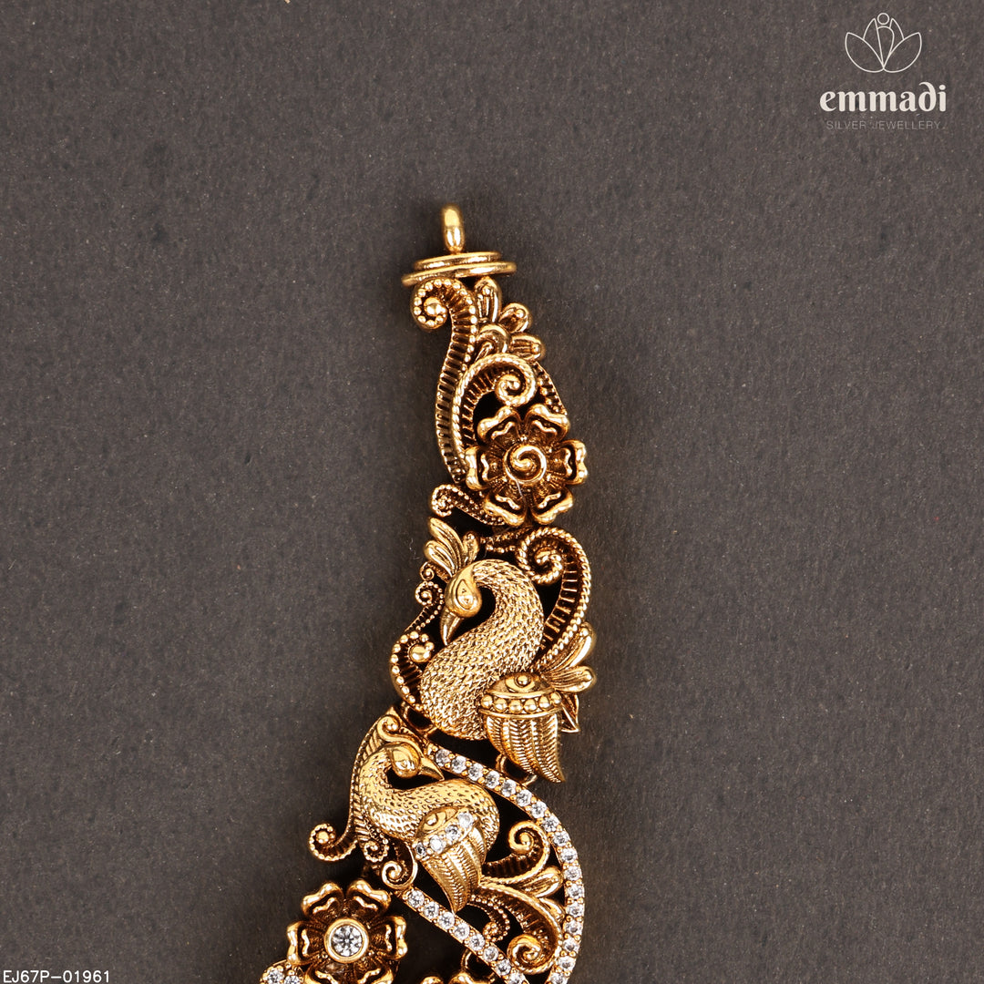 Short Necklace Premium Nakshi