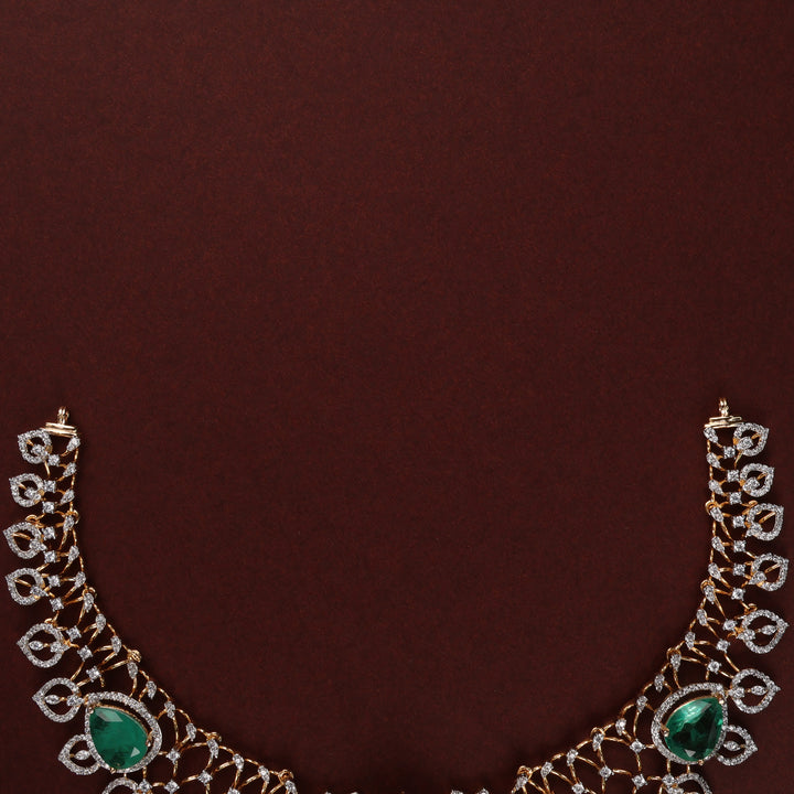 Short Necklace Premium Cz