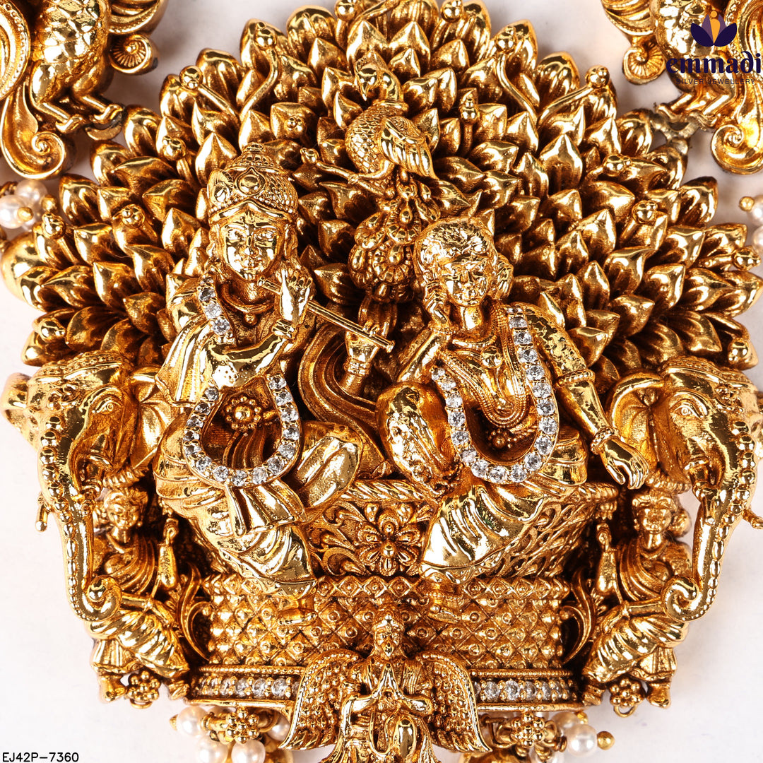 Long Necklace Premium Nakshi