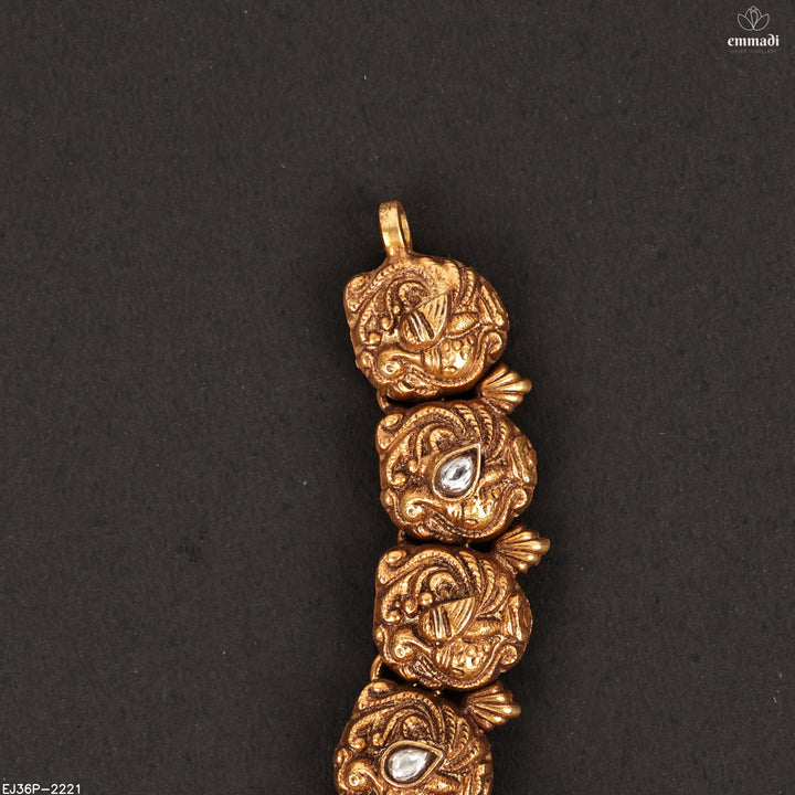 Short Necklace Kundan Nakshi