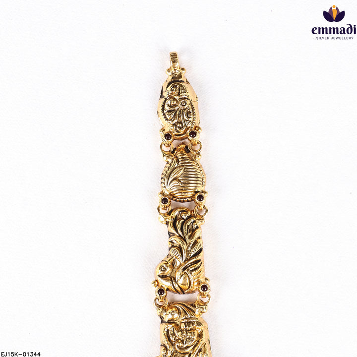 Long Necklace Kundan Nakshi