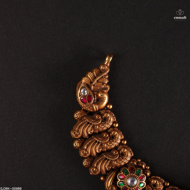 Short Necklace Kundan Nakshi