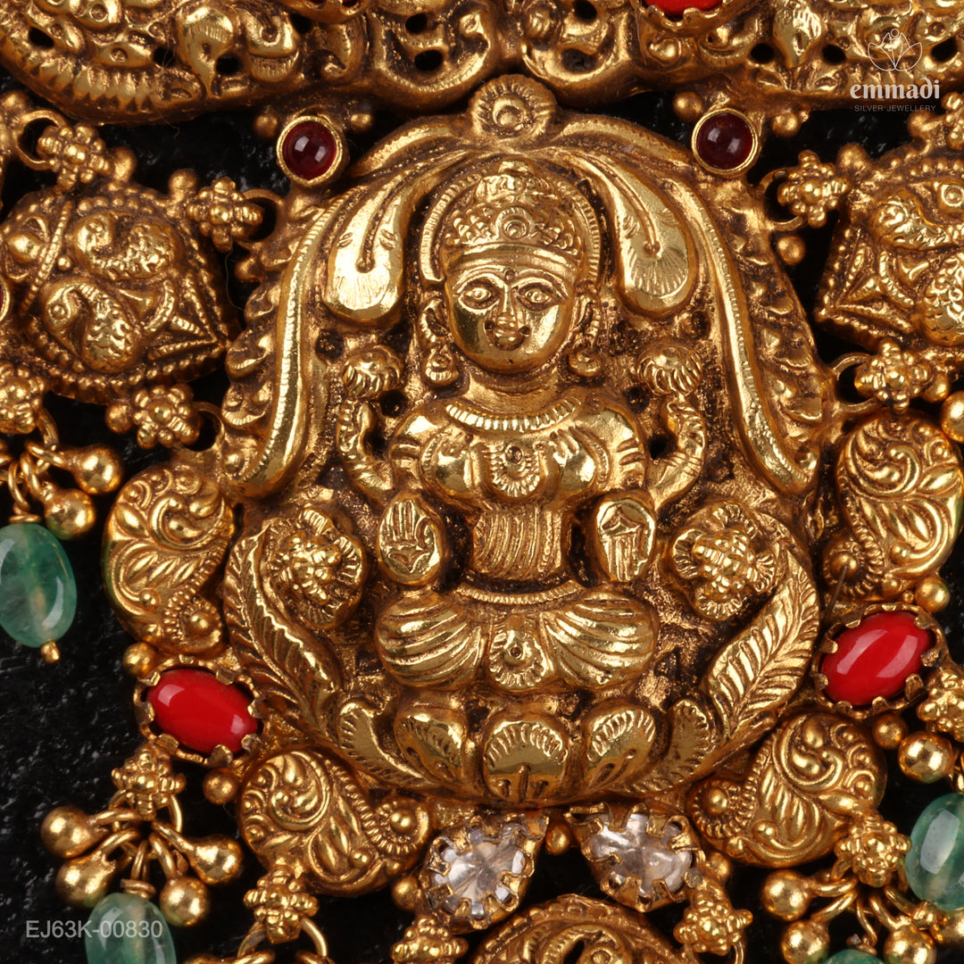 Short Necklace Kundan Nakshi