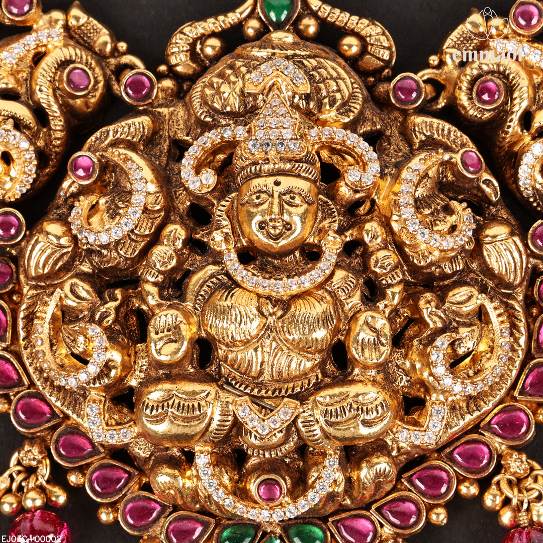 Short Necklace Kundan Nakshi