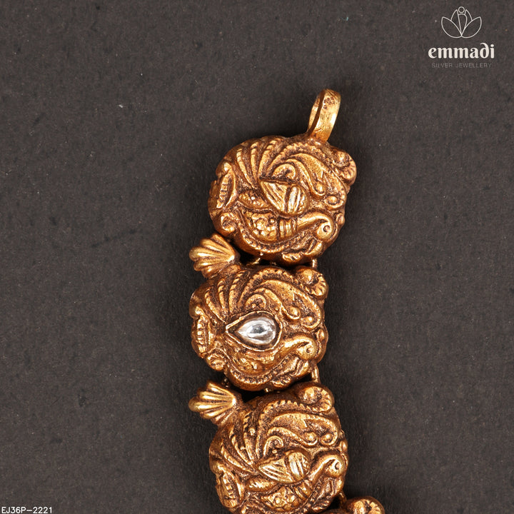 Short Necklace Kundan Nakshi