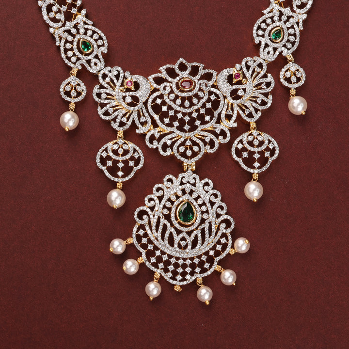 Short Necklace Premium Cz