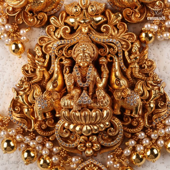 Long Necklace Premium Nakshi
