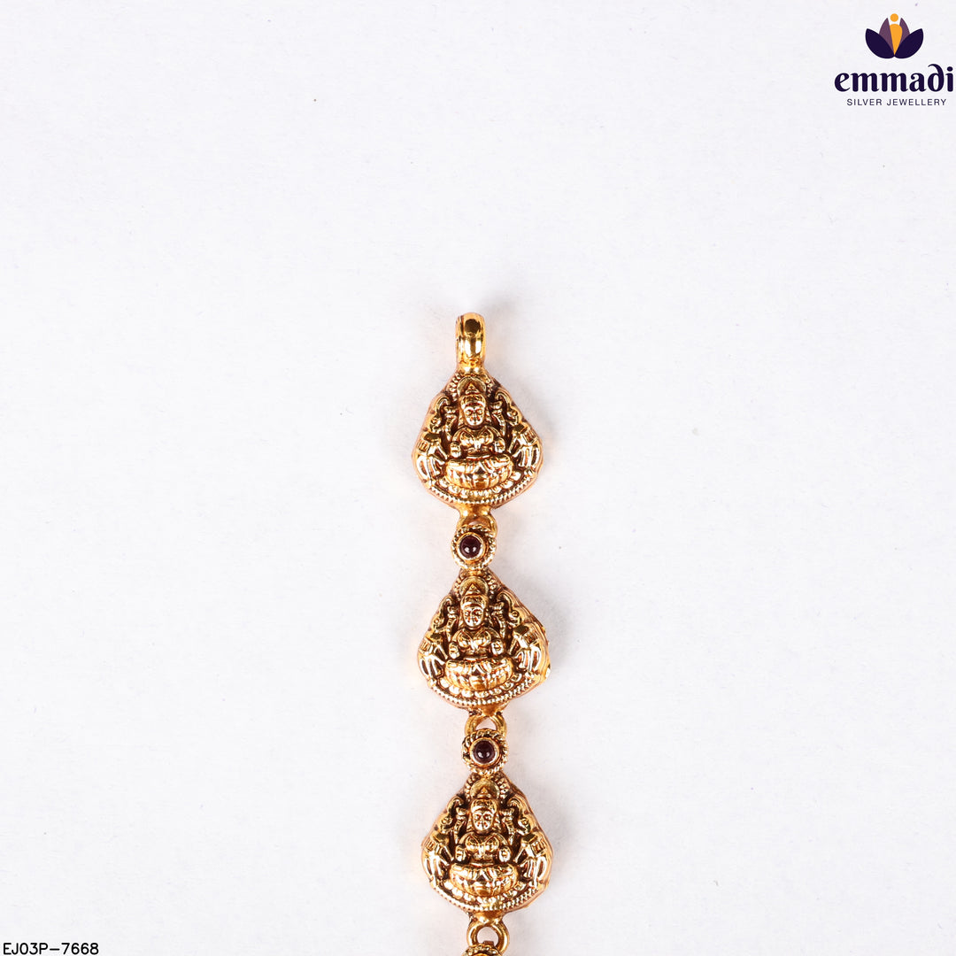 Long Necklace Kundan Nakshi