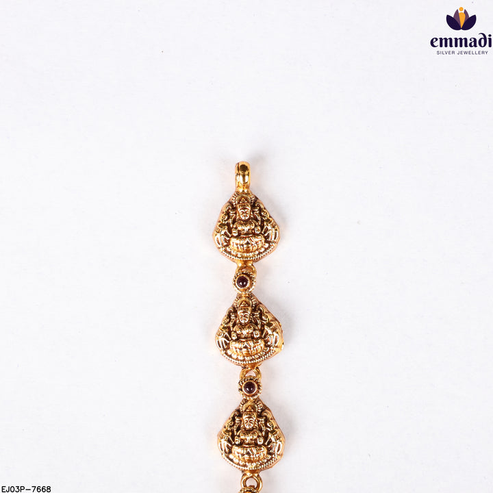 Long Necklace Kundan Nakshi