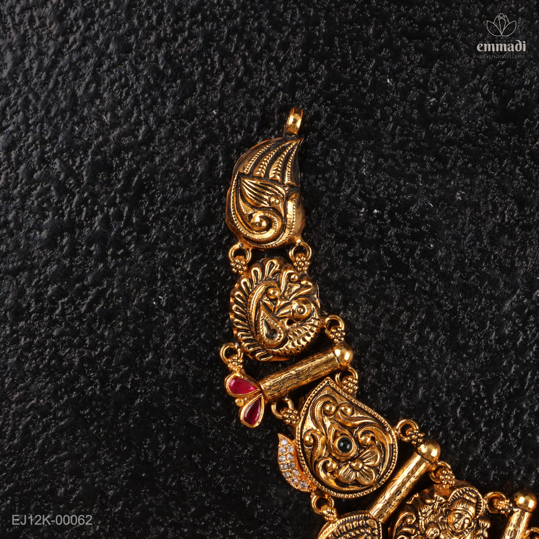Short Necklace Kundan Nakshi