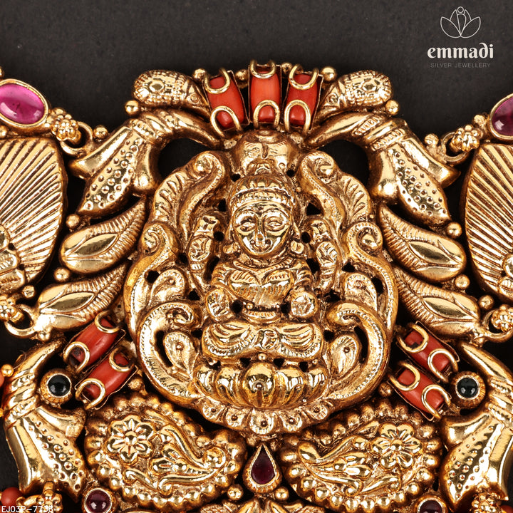 Short Necklace Kundan Nakshi