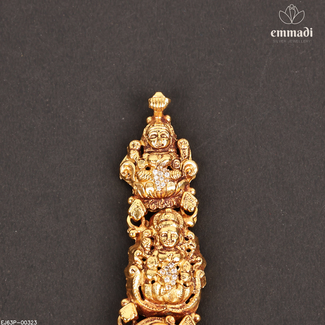 Short Necklace Kundan Nakshi