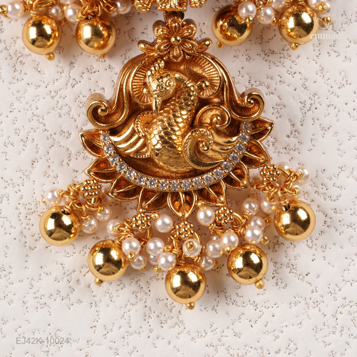 Long Necklace Premium Nakshi