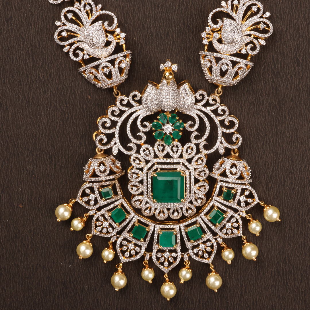 Long Necklace Premium Cz