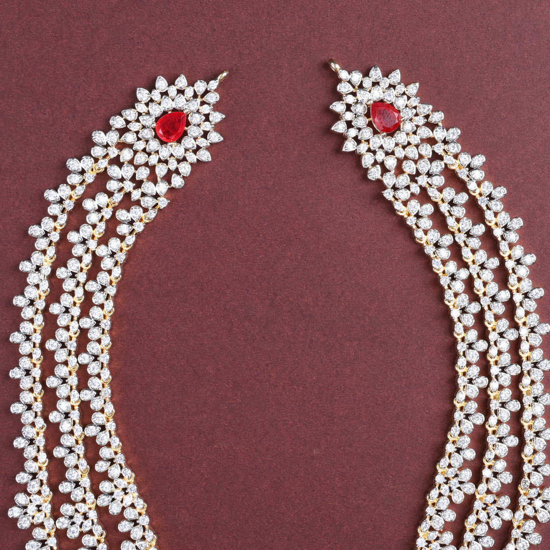 Long Necklace Premium Cz