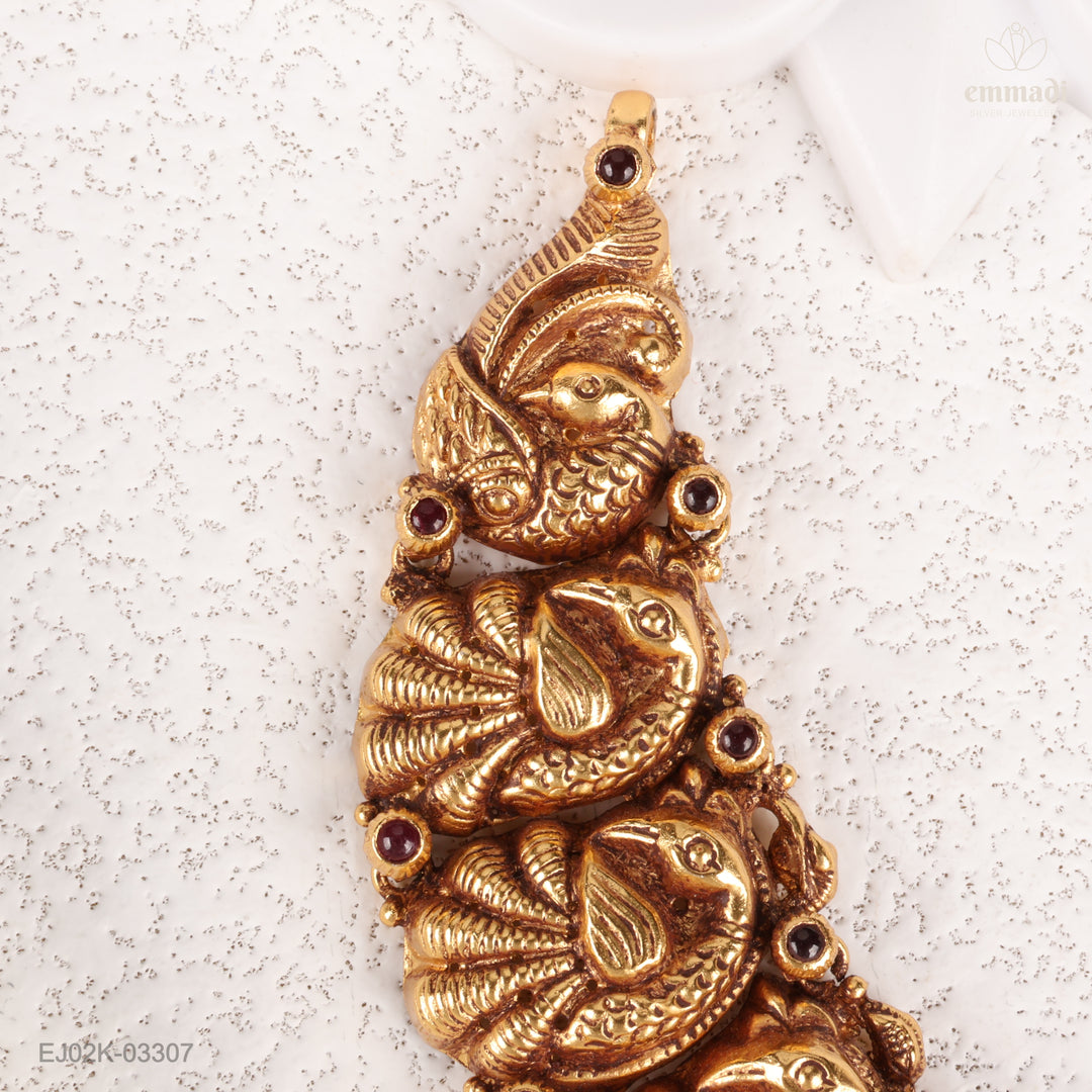 Short Necklace Kundan Nakshi