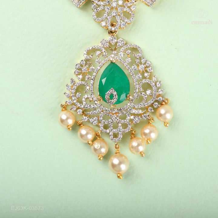Long Necklace Premium Cz