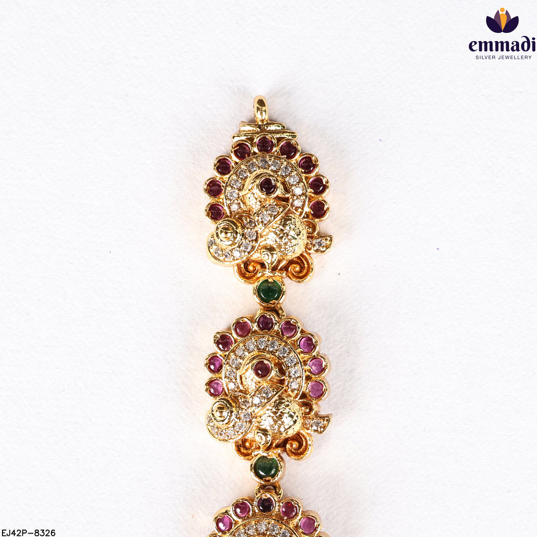 Long Necklace Premium Nakshi