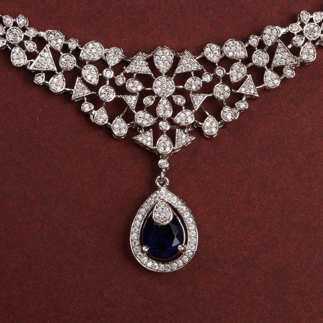 Short Necklace Premium Cz