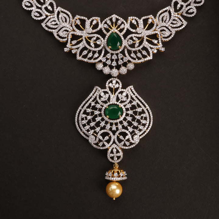 Short Necklace Premium Cz