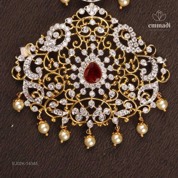 Long Necklace Premium Cz