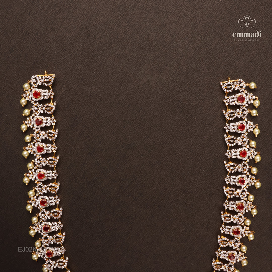 Long Necklace Premium Cz