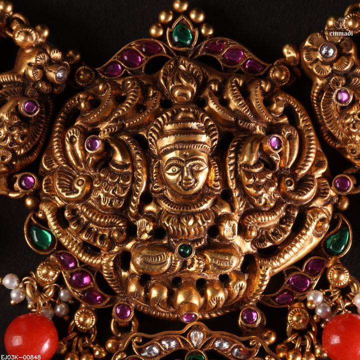 Short Necklace Kundan Nakshi