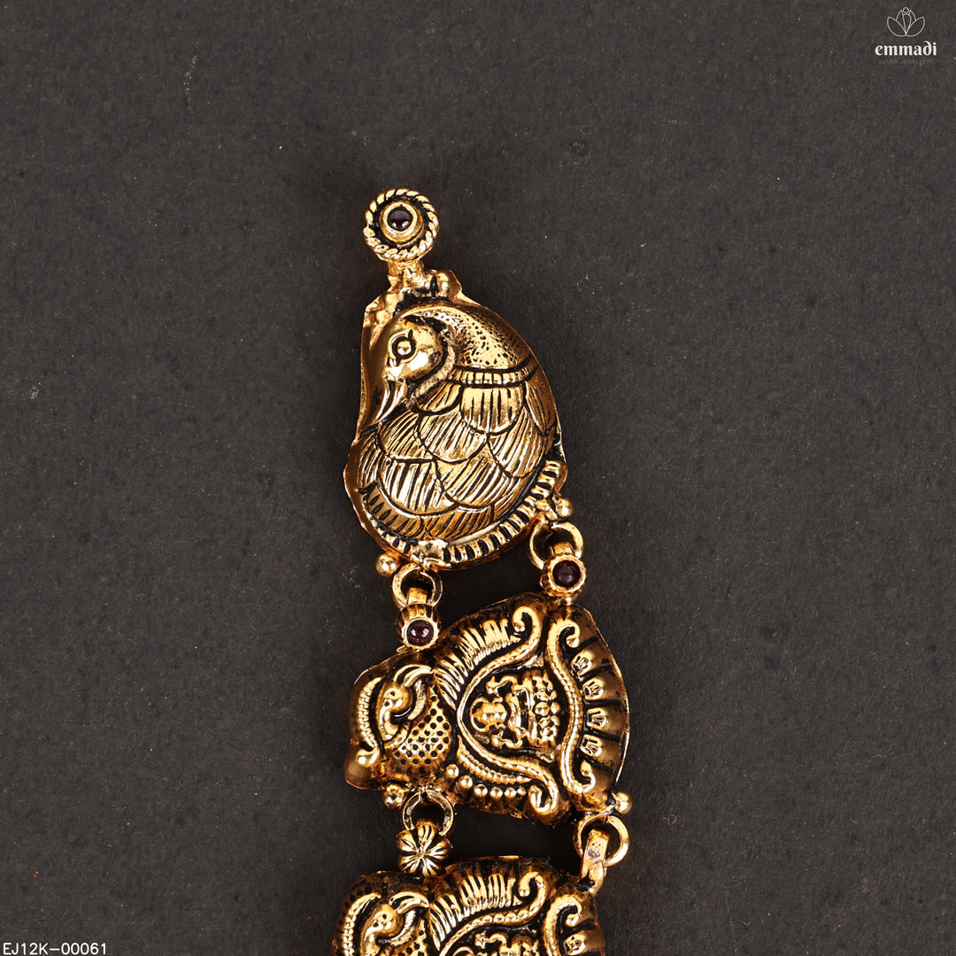 Short Necklace Kundan Nakshi