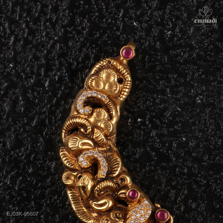 Short Necklace Kundan Nakshi