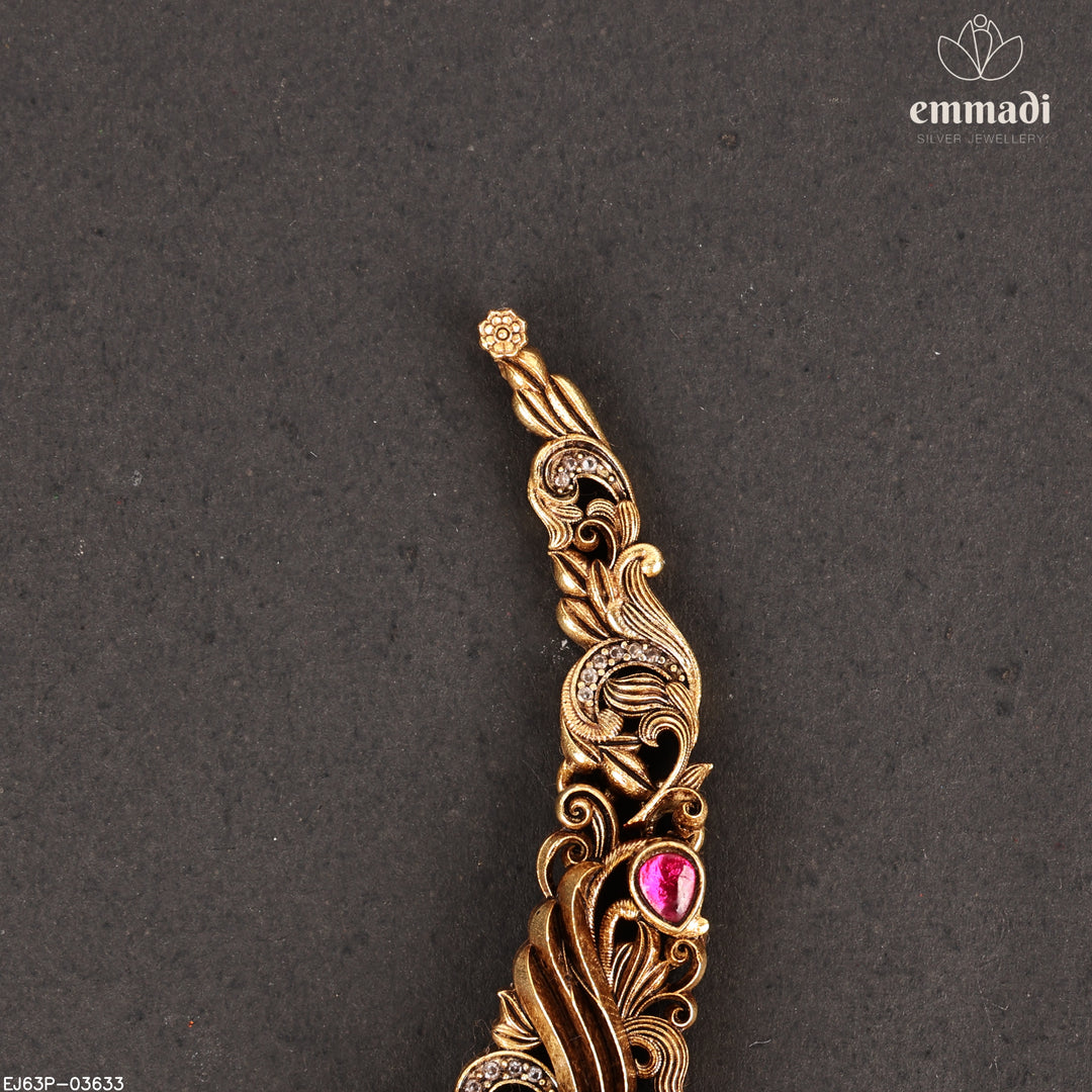 Short Necklace Kundan Nakshi