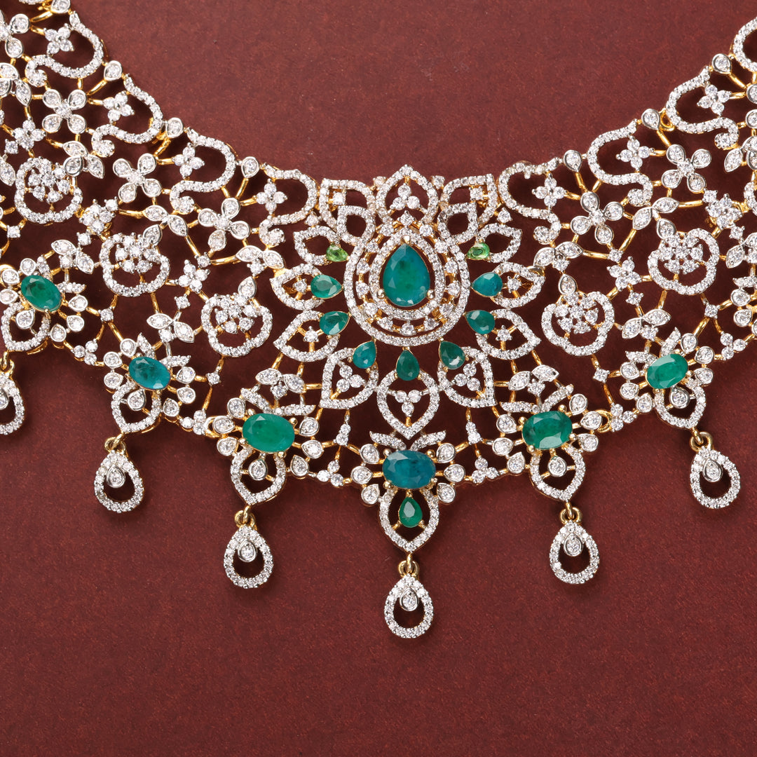 Short Necklace Premium Cz