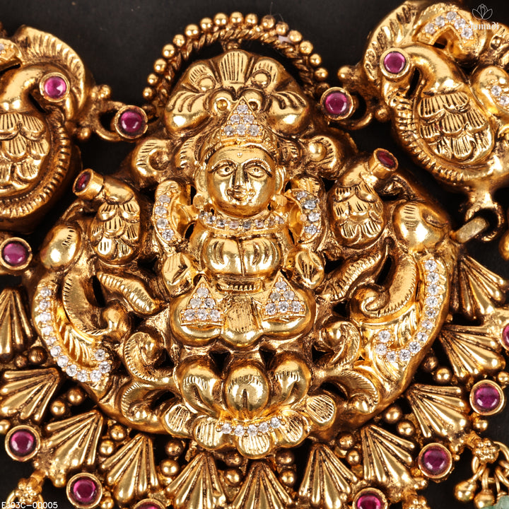Short Necklace Kundan Nakshi