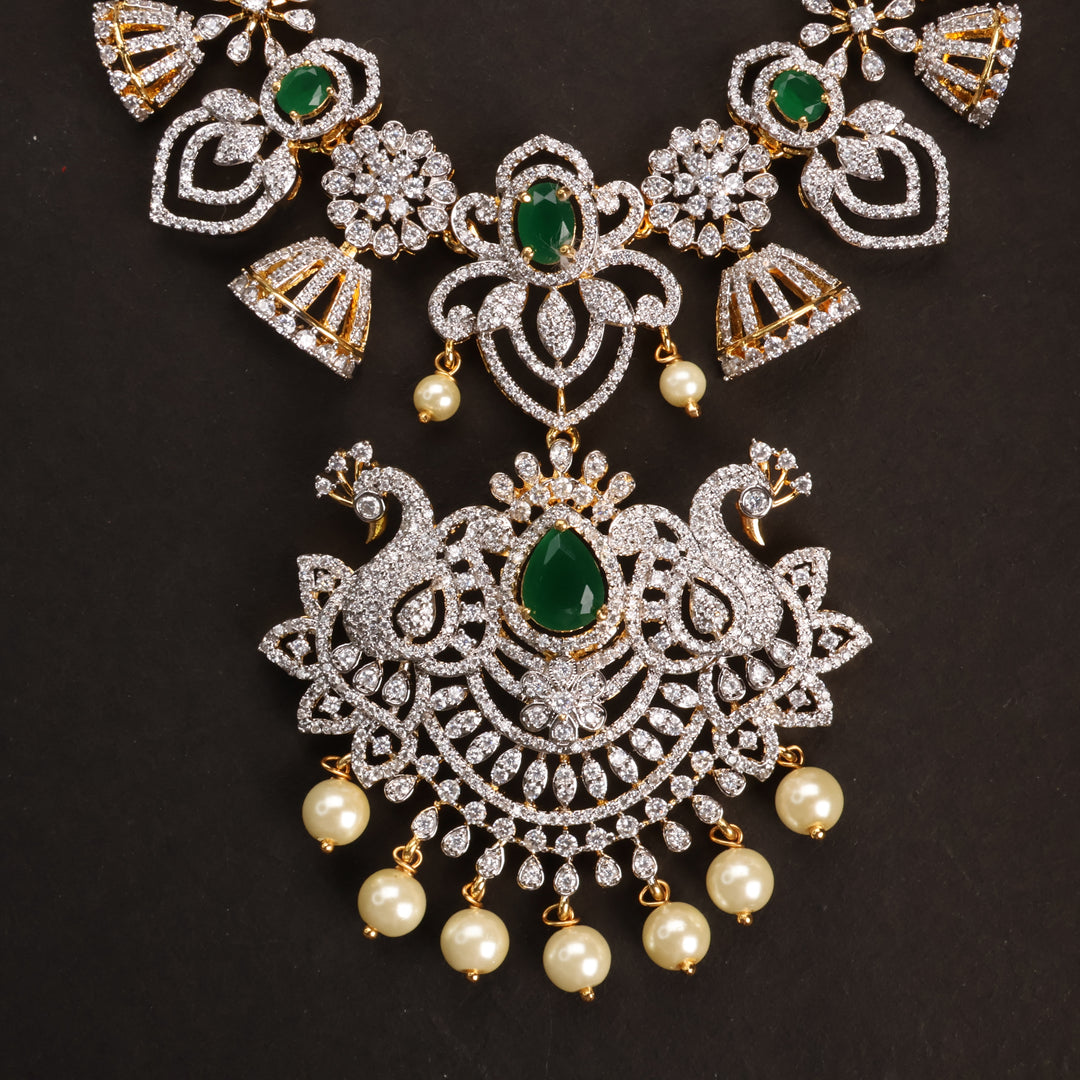 Short Necklace Premium Cz