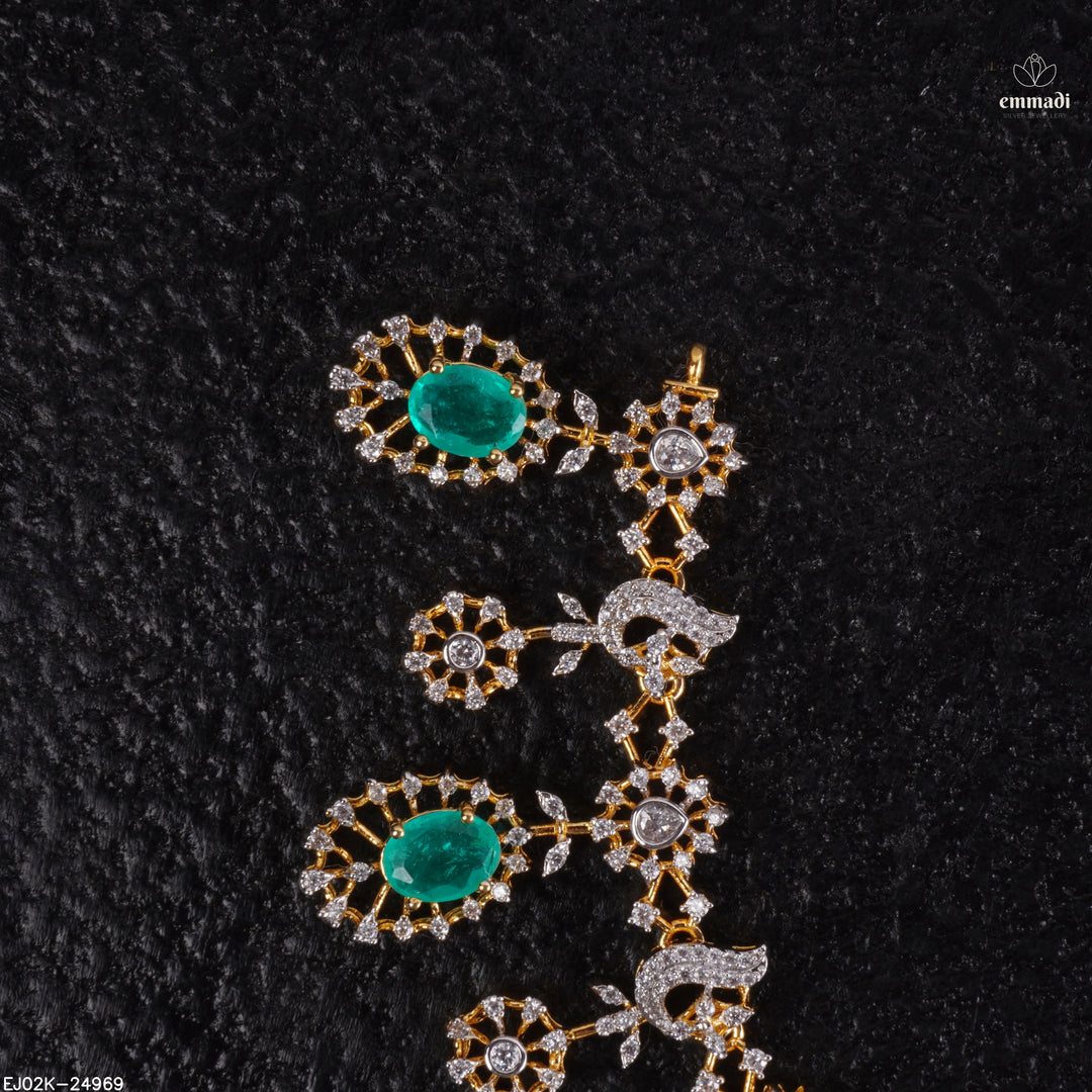 Short Necklace Premium Cz