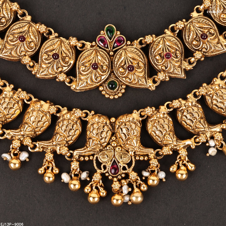 Long Haram Kundan Nakshi
